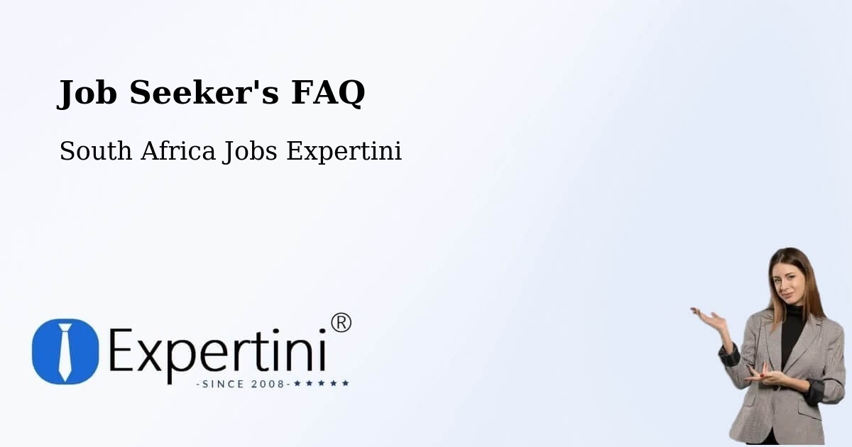 Job Seeker FAQ – Orange Farm - South Africa Jobs Expertini